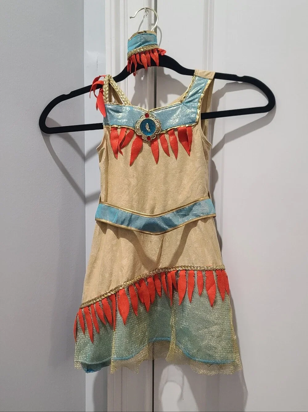 Disney Store Pocahontas Costume Dress Up Dress Size 3